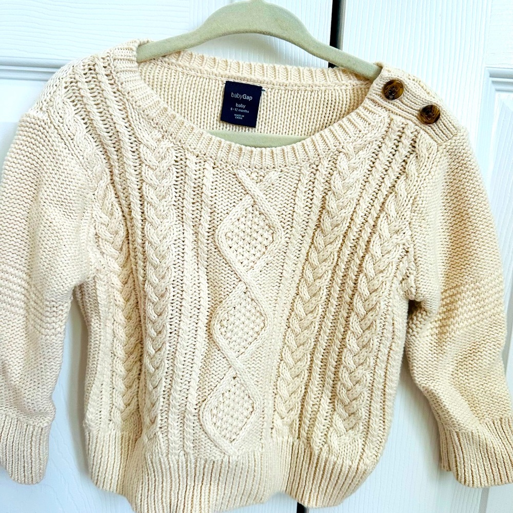 Baby Gap Cable Sweater